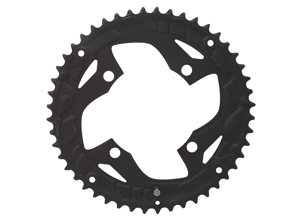 Alivio   48 Tands Klinge Mtb   Bcd104   Sort   Fc T4010 fra Shimano