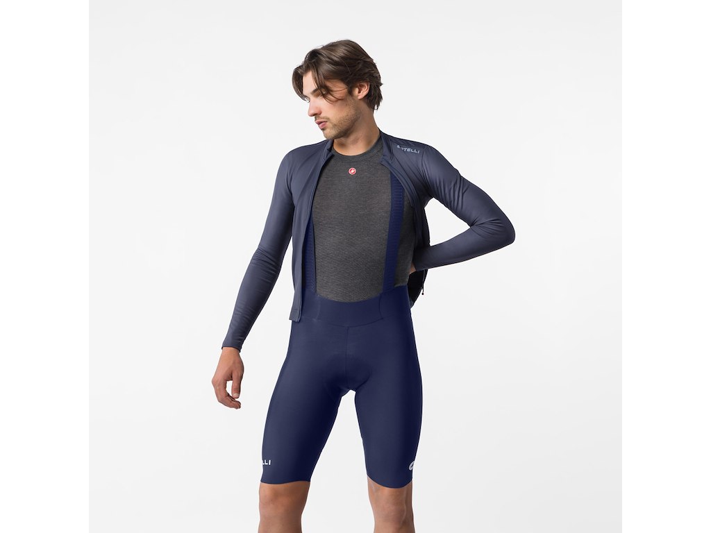 Espresso 2 Thermal Bibshorts   Cykelshorts M Pude   Herre   Belgian Blue   Str. 2xl fra Castelli