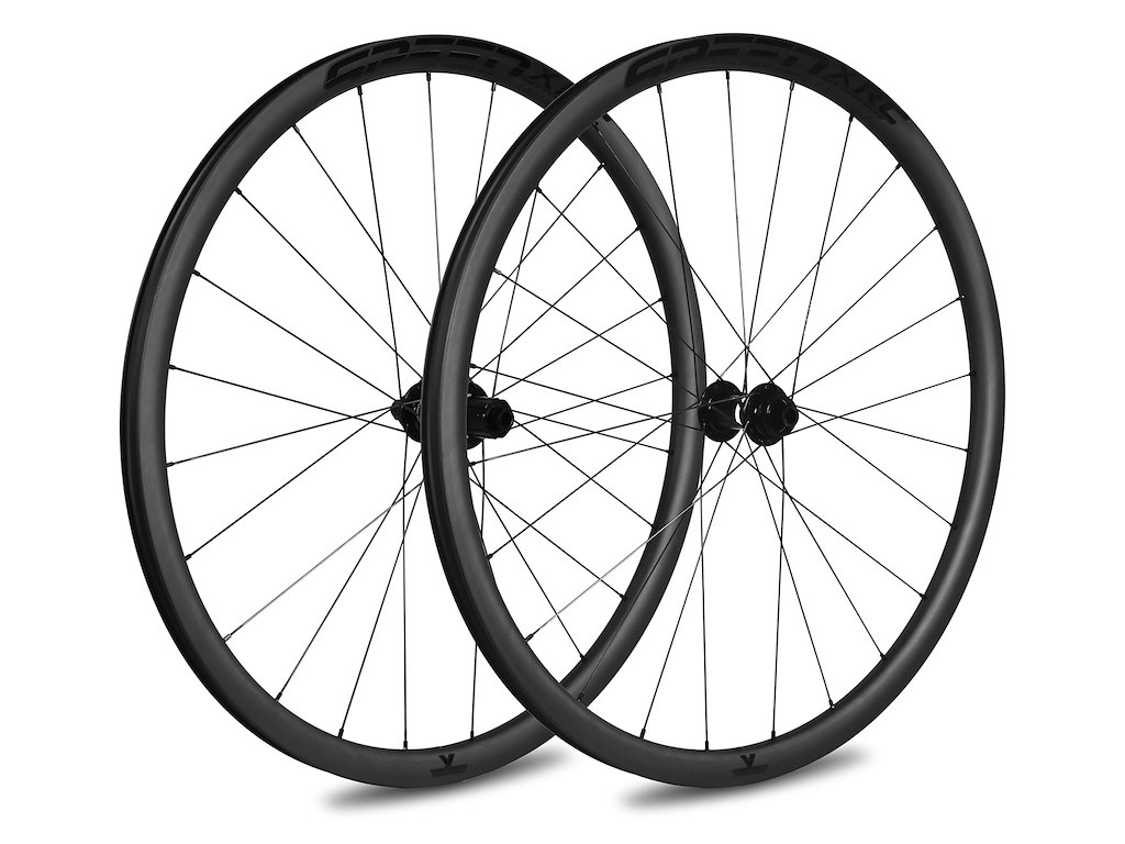 Speed Xcr 30 Carbon Hjulsæt Thru Axle Shimano Sort fra Veltec