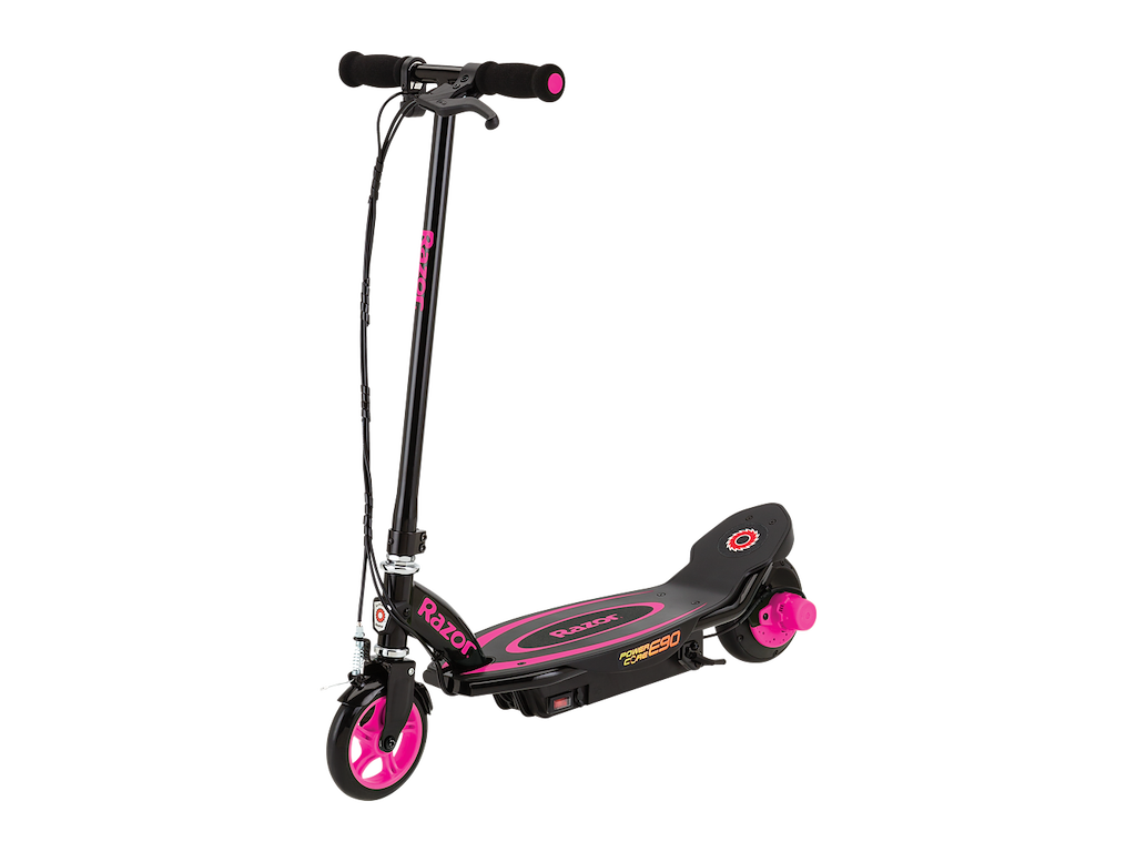 Powercore E90   El Løbehjul   Pink Sort   16 Km T fra Razor