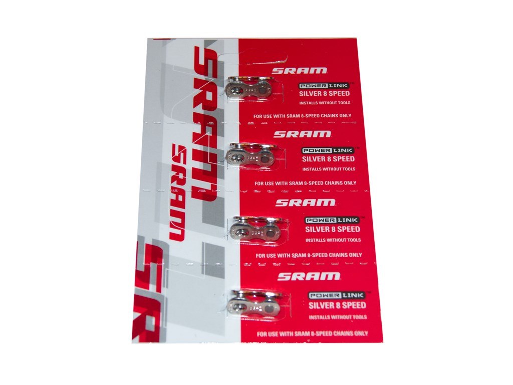 Powerlink 8 Speed Silver 4 Pack fra Sram