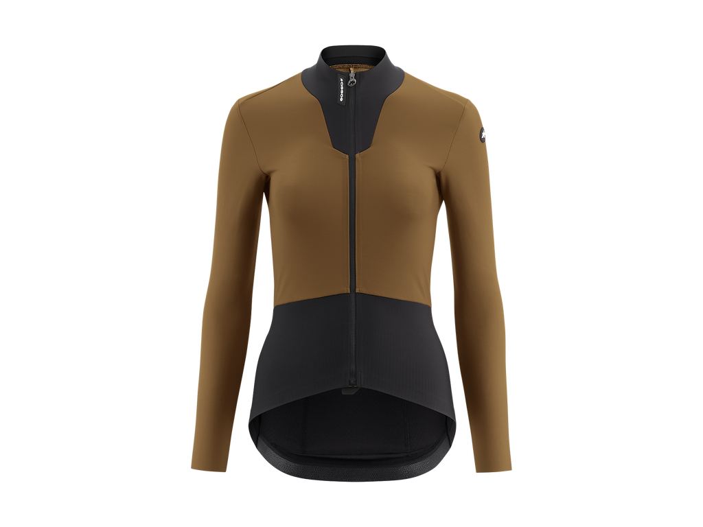 Dyora R Spring Fall Jersey S11   Cykeltrøje   Lange ærmer   Dame   Jupiter Gold   Str. Xs fra Assos