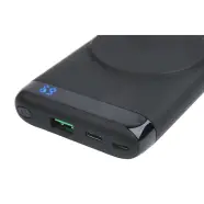 Power Bank 10 000 Mah, Wireless, 1x Usb A, 1x Usb C Pd, Mag.   Powerbank fra Deltaco