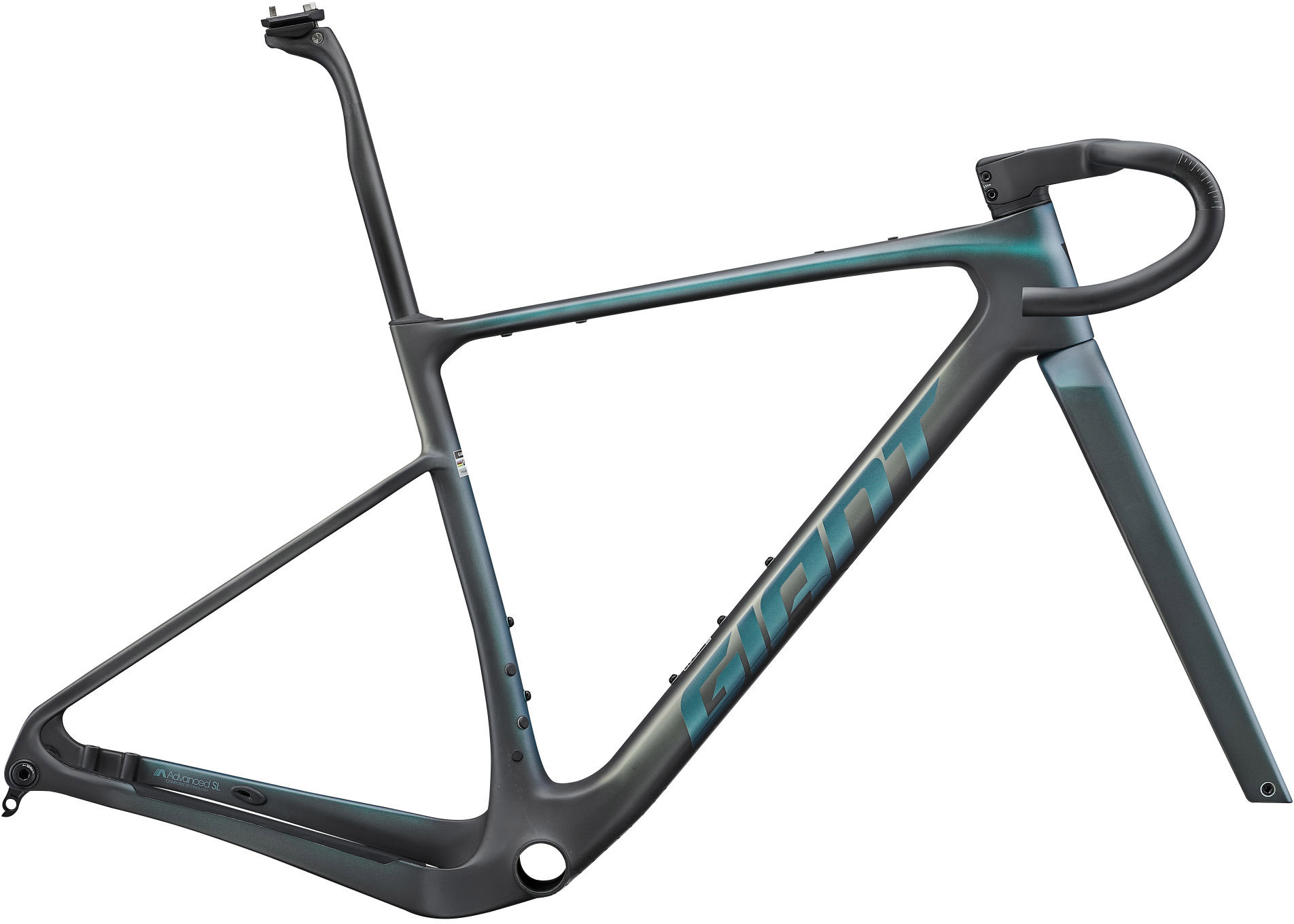 Revolt Advanced Sl Frameset 2027   Superspeed Teal fra Giant