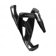 Bottle Cage Custom Race+ Black Glossy, Black Graphic   Flaskeholder fra Elite