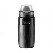 Bottle Fly Mtb Tex Black, Grey Logo 550ml   Drikkeflaske fra Elite