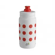 Bottle Fly Teams 2024 Tour De France Red Polka Dot 550 Ml   Drikkeflaske fra Elite