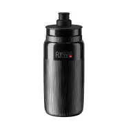 Bottle Fly Tex Black, Grey Logo 550ml   Drikkeflaske fra Elite