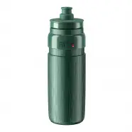 Bottle Fly Tex Dark Green, Grey Logo 750ml   Drikkeflaske fra Elite