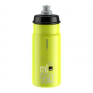 Flaske Jet Gul Fluo, Sort Logo 550ml   Drikkeflaske fra Elite