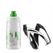 Kit Ceo Black Glossy +bottle Jet 350ml Clear Log Gr   Flaskeholder fra Elite