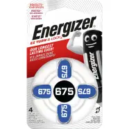 Hearing Aid 675  4 Pack   Batteri fra Energizer