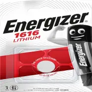 Lithium Miniature Cr1616 1 Pack   Batteri fra Energizer