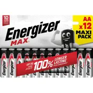 Max Aa 12 Pack   Batteri fra Energizer