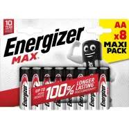 Max Aa 8 Pack   Batteri fra Energizer
