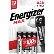 Max Aaa 4 Pack   Batteri fra Energizer