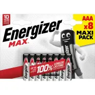 Max Aaa 8 Pack   Batteri fra Energizer