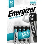 Max Plus Aaa 4 Pack   Batteri fra Energizer