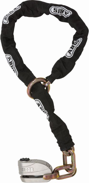 Kæde Detecto X Plus 8008 12ks120 Black Loop 120cm fra Abus