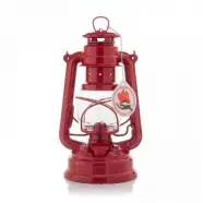 Hurricane Lantern 276 Ruby Red   Lygteholder fra Feuerhand