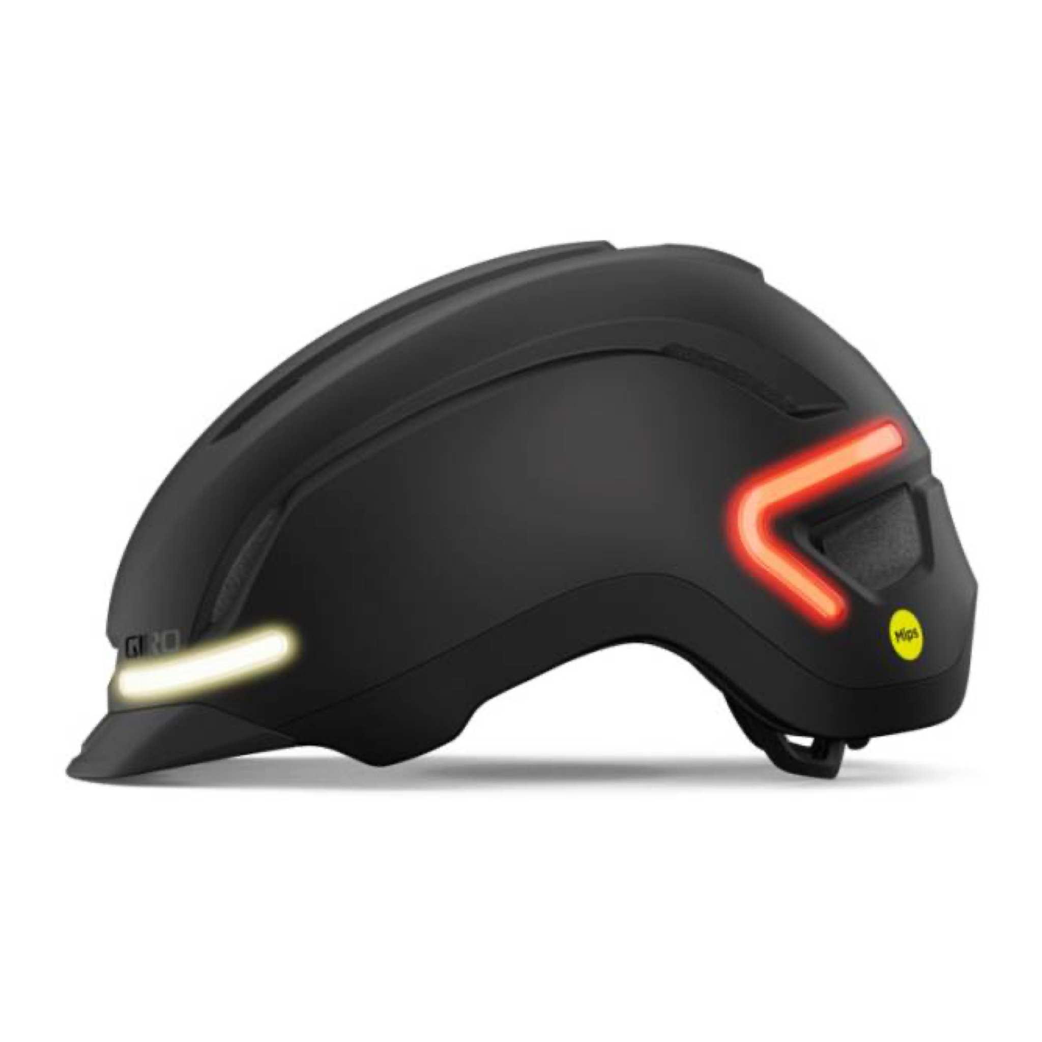 Ethos Mips Mat Sort L (59 63 Cm)   Cykelhjelm Med Led   L   59 63 Cm fra Giro
