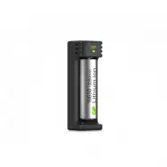 Li Ion 18650 Batterioplader, 1 Ladekanal, L111, Inkl. 1 Stk. 3350 Mah Batteri fra Gp