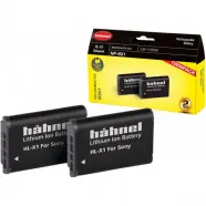 Hahnel   Battery Sony Hl X1 Twin Pack   Batteri fra Hähnel