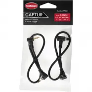 Hahnel   Cable Set For Captur Fuji   Ledning fra Hähnel