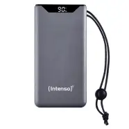 Powerbank 10.000 Mah Pd Qc Usb A Usb C Inkl. Usb C Kabel   Grå   Powerbank fra Intenso