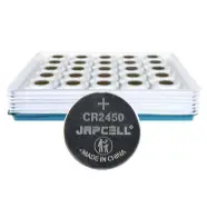 Cr2450   Industrial Pack (100 Pcs.)   Batteri fra Japcell