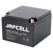 Jc12 25 Agm Battery   Batteri fra Japcell