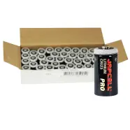 Lithium Cr123 Pro Batteries   40 Pcs. Pack   Batteri fra Japcell