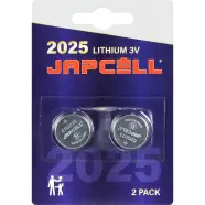 Lithium Cr2025 Batteries   2 Pcs. Pack   Batteri fra Japcell