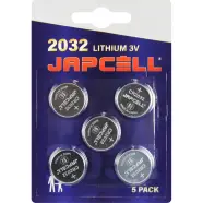 Lithium Cr2032 3v Batterier   5 Stk.   Batteri fra Japcell