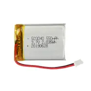 Lithium Made Easy   550mah Lithium Battery   Batteri fra Japcell