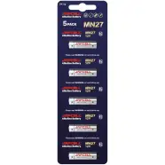 Mn27   E27   27a Battery   5 Pcs. Pack   Batteri fra Japcell