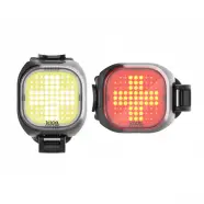 Blinder Mini Cross Twinpack Black Lygtesæt fra Knog
