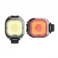 Blinder Mini Square Twinpack Black Lygtesæt fra Knog