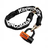 Kædelås Ny Noose W Evs4 Kædelås 12mmx130cm Disc 14mm   Cykellås fra Kryptonite
