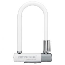 U Lock Kryptolok 2 Mini7 Bøjlelås 8.2x17.8cm Hvid   Cykellås fra Kryptonite