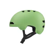 Hjelm Maze Jr Matte Lime +stkr +bn Tag   Cykelhjelm fra Lazer