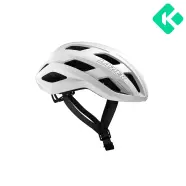 Hjelm Strada Kineticore Matte Full White L   Cykelhjelm fra Lazer