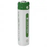 14500 Li Ion 750 Mah 3,7 Genopladeligt Batteri fra Ledlenser