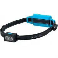 Neo5r Genopladelig Pandelampe   Black   Blue fra Ledlenser