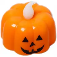Halloween Græskar 4,5 Cm Led Lys   Led Lys fra Muto