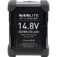Battery V Mount 14.8v 300wh fra Nanlite