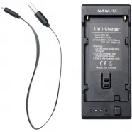 Cn 58 2 1 Charger For Np Style Battery   Led Lys fra Nanlite