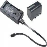 Kit.   Battery 4500mah Np F W Cn 58 Charger   Batteri fra Nanlite