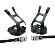 Oxford Atb Bf Tåklamper Og Rem Black (pair)   Cykelreservedele fra Oxc