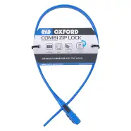 Oxford Combi Zip Lock Blå   Cykellås fra Oxc
